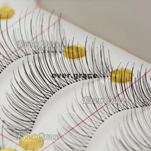 ICYCHEER 10 Pair Makeup Hnadmake Natural Fashion Long False Eyelashes Eye Lashes Cosmetic