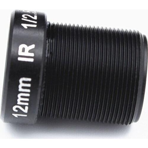 X4pcs 1/2.5" HD 5mp 12mm 32 Degree Angle IR Board CCTV Lens M12 for Security IP Camera