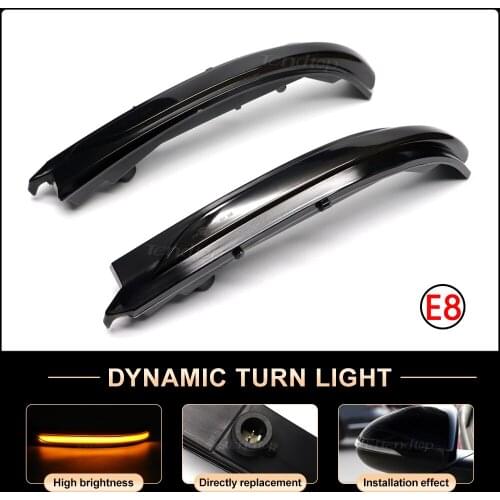 Rearview Flashing Turn Signal Lamp SIde Fender LED Sequential Light Car Styling For Kia K5 Optima MK4 JF 2016 2017 2018 2019