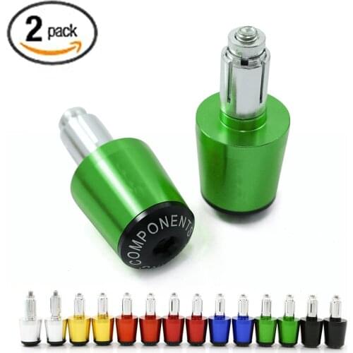7/8" Handlebar Grips Plug Slider Handle Bar Ends For Kawasaki NINJA 1000 250R 300 400 650R Z750 Z800 Z900/RS Z1000/SX ZX10R