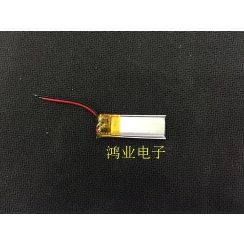 Packet 3.7V polymer lithium battery 041230P 401230P 120MAH Bluetooth headset MP3/MP4 Rechargeable Li-ion Cell