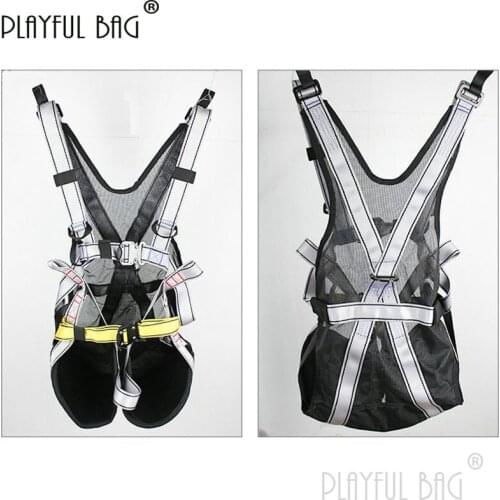 PB Playful bag High altitude cable seat belt high altitude cable sling seat belt Sliding cable seat bag Safety protection ZL114