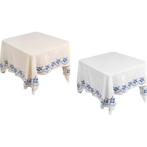 Rectangular Kitchen Dining Table Cover Cotton Table Cloth Home Tablecloth For Wedding Party Tabletop Decor