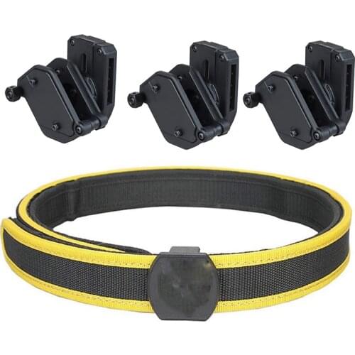 IPSC Tactical Belts USPSA IDPA Speed Shooting Belt with Magazine Pouch Set Adjustable Mag Holster Case Hunting Accessories