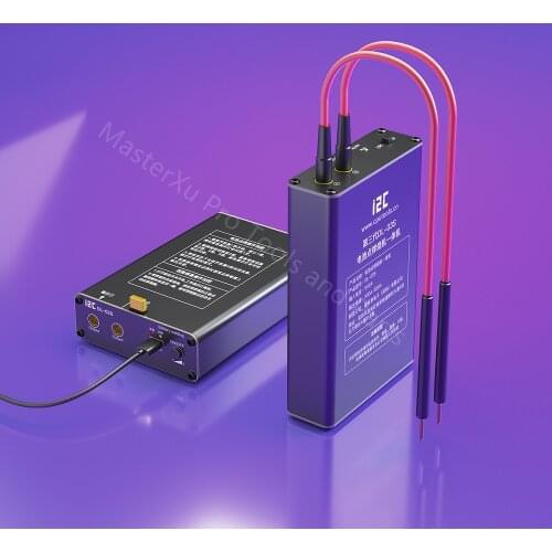 MasterXu I2C DL-02S 30A Short Circuit killer Detection and 18650 Battery Flex Welding instrument for Mobile Phone Repair