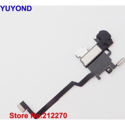 YUYOND Original New Proximity Sensor Flex Cable With Earpiece Speaker For iPhone X Free DHL EMS