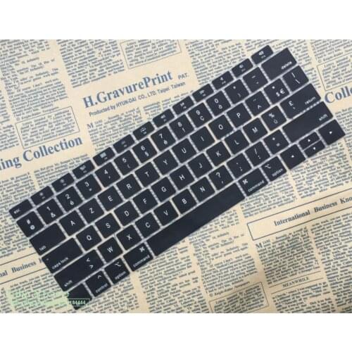 French Franch Clavier Coque de Protection AZERTY keyboard cover For Apple Macbook New Air 13 with Retina Display Touch ID A1932