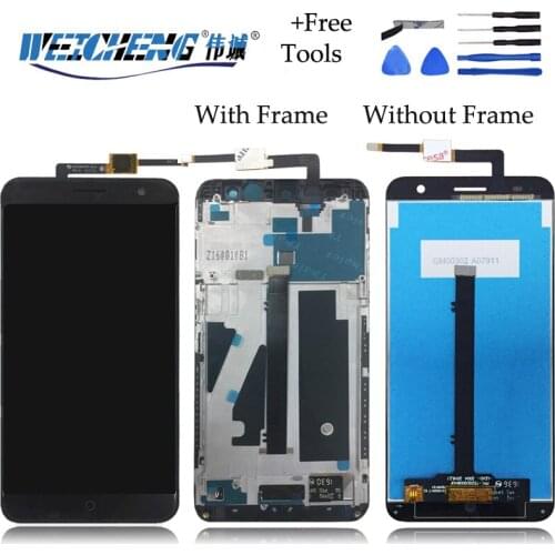 5.2" For ZTE Blade V7 Plus LCD Display +Touch Screen Assembly With Frame For ZTE V7 lcd+Tools