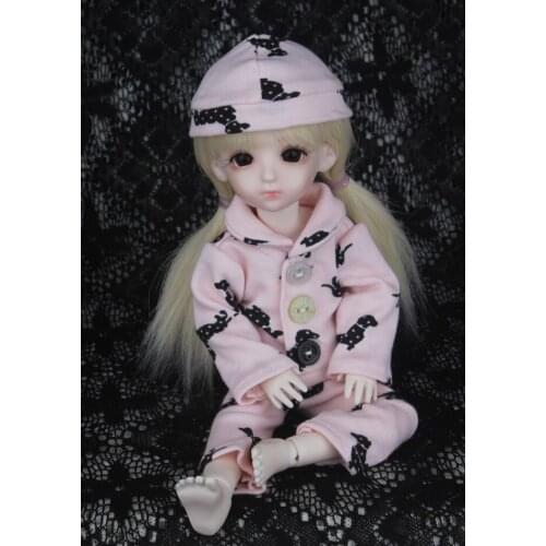 1/3 1/4 1/6 1/8 Bjd doll clothes sleepwear piece set customize measurement