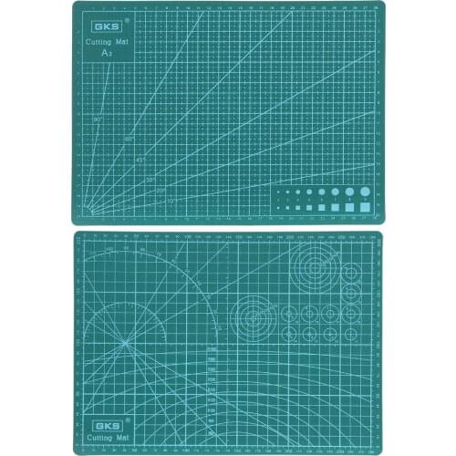 1PCS A2 60*45cm Grid Lines Self Healing Cutting Mat Craft Card Fabric Leather Paper Board Handmade Diy Accessory Cutting Plate