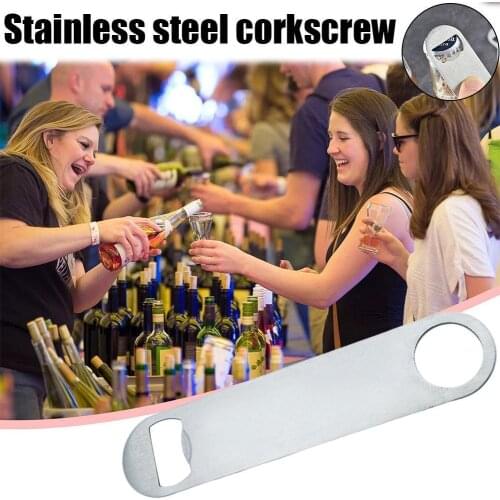1pcs High Quality Multifunctional Steel Beer Bottle Easy Dipping To Carry Openers Plastic Opener Bottles Rubberized Y8N1