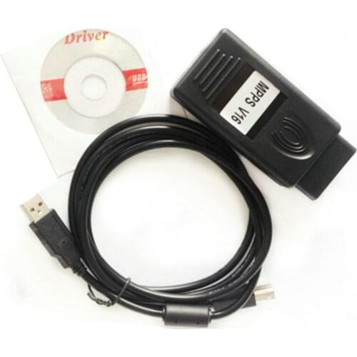 2019 Best MPPS V16 V13.02 ECU Chip Tuning MPPS V16.1.02 cable for EDC15 EDC16 EDC17 Inkl CHECKSUM CAN Flasher Remapper