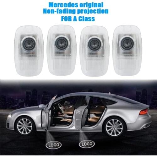 2X For Mercedes Benz GLE GLS GLC amg Led Car Door Logo Laser Projector Light styling Logo light Accessories