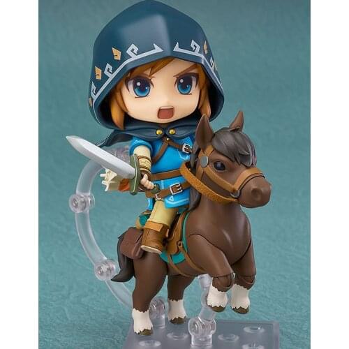 733-DX Game Legend Zelda Link Breath of the Wild Ver. PVC Action Figure Toys
