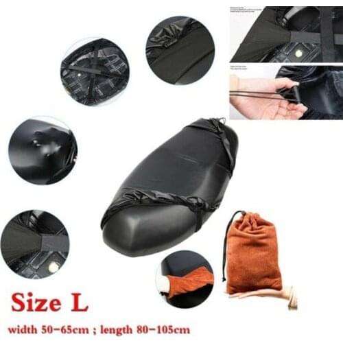Motorcycle Seat Cover Waterproof Dust UV Protector Motorbike Scooter Motorcycle Seat Cushion Protector Motorcycle Accessories