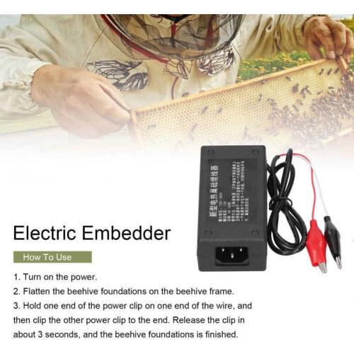 Electric Embedder Heating Device Beehive Installer Equipment Apiculture Tool EU 100-240V power tool hot