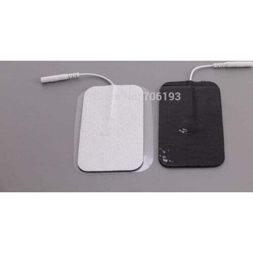 Free Shipping 50pcs/lot 9*5cm Tens Electrode Patches Pads for Slimming Massager Digital Therapy Machine Massager Electrode Patch