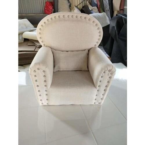 Coconut Newborn Photography Props Studio photo auxiliary props new 100 days seat newborn full moon shape wooden sofa