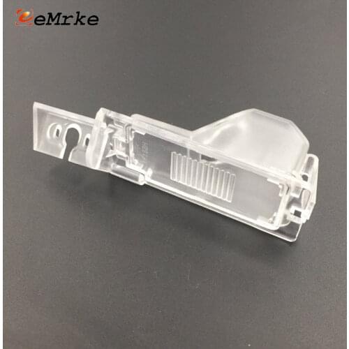 EEMRKE Car Reverse Camera Bracket License Plate Lights Housing Mount for Ford Explorer U251 2006 2007 2008 2009 2010