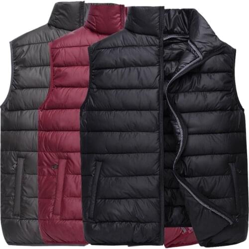 New Mens Vest Jackets Sleeveless Vest Winter Mens Warm Vest Homme Casual Thicken Waistcoat Chalecos Para Hombre