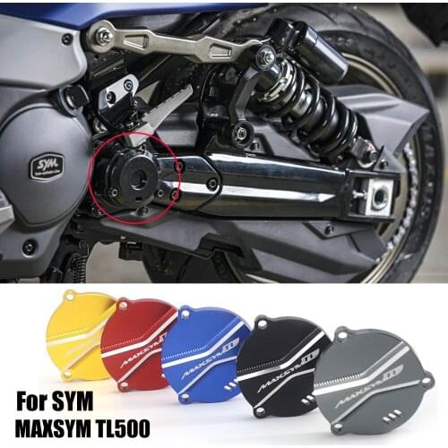Motorcycle Frame Hole Front Drive Shaft Cover Guard Protector For SYM MAXSYM TL500 TL 500