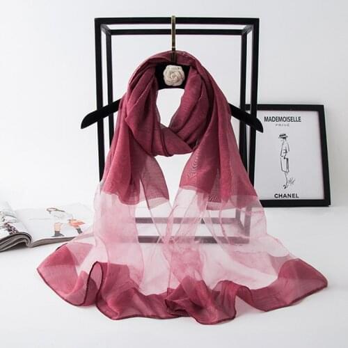Fashion Kerchief Silk Satin Neck Scarf For Women Print Hijab Scarfs Female 180*70cm Shawls and Wraps Scarves For Lady beautiful