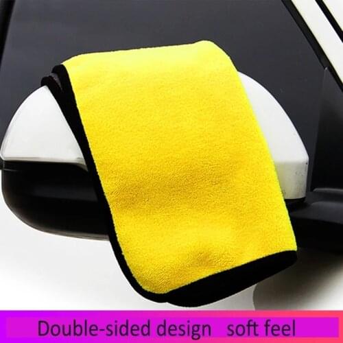 Car Wash Microfiber Towel Car Cleaning Drying Cloth Hemming Car Care Cloth Detailing Car Wash Towel For