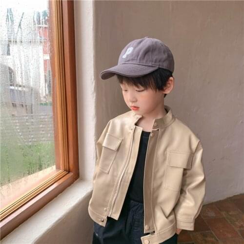Outerwear Coat Jacket Full Length Zipper Polyester New Fahsion Cool Comfortable Elegant Simple Spring Autumn Unisex Kids