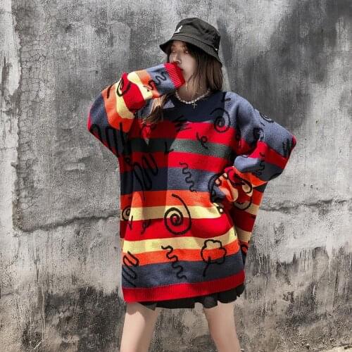 Sunshine Designer Streetwear Sweter Women Winter Clothes Woman Sweaters Tops New Plus Size Goth Sweater Dress Women Fashion