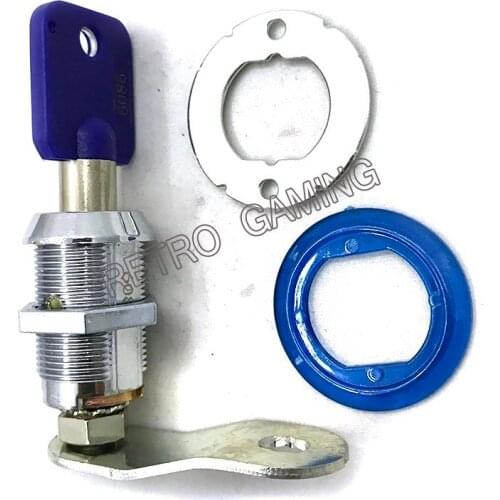 1pcs lock & 2 pcs key 23mm / 28mm / 32mm CAM LOCK for arcade pinball games machines stol machine cabinet drawer coin door