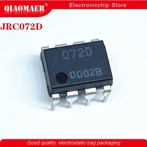 10PCS/lot JRC072D 072D NJM072D DIP8