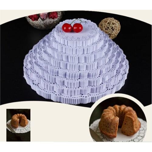 100 Pcs "3.5""4.5""5.5""6.5" Lace Paper Doilies/ Doyleys,Vintage Coasters / Placemat Craft Wedding Christmas Table Decoration