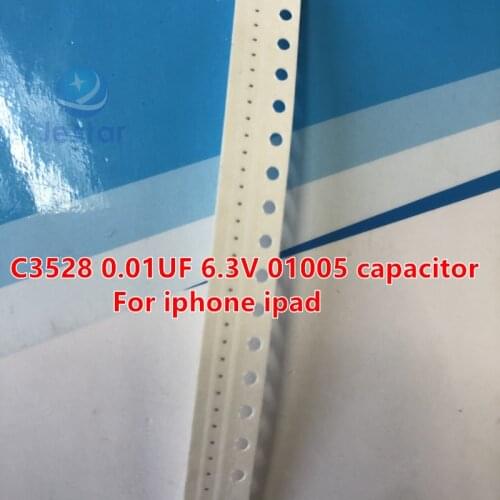 30-100pcs C3528 0.01UF 6.3V 01005 capacitor For iphone for ipad