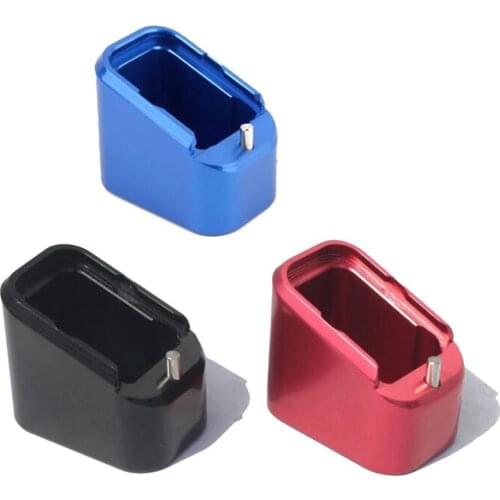 Aluminum Alloy Base Extender Is Suit for G17 G19 G22 G34 G35 Ipsc Uspsa Idpa Magazine Bottom Pad Magnetic Base Extension Base
