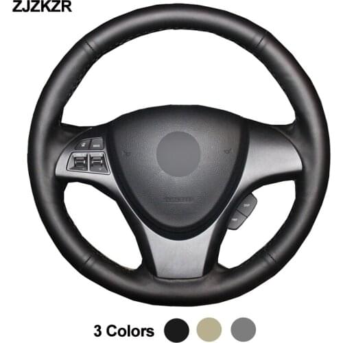 Car Auto Steering-Wheel Cover For Suzuki Kizashi 2010-2015 Volant Braid on the Steering wheel Funda Volante 2011 2012 2013 2014