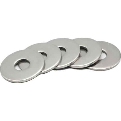 M3/M4/M5/M6/M8-M20 Large Flat Washer 304 Stainless Steel Big Metal Gasket Meson Plain Washers