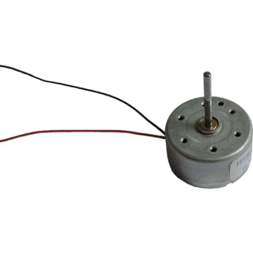 RF300-12350 DC 1.5-6V Long Shaft Micro Motor Solar Energy Motor Spindle Motor Ventilation Fan 3V 3500RPM 6V 7000RPM