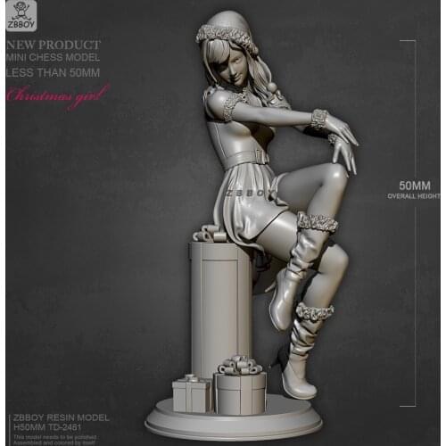 H50mm Resin model kits figure colorless and self-assembled TD-2481
