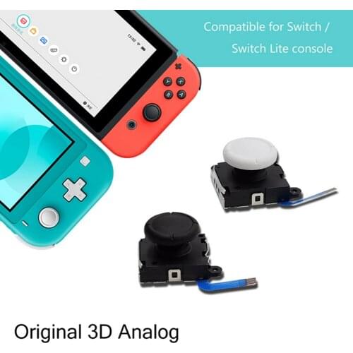 Classic 3D Gamepad Joystick Multi-functional Practical ABS Thumb Stick Rocker Fit For Nintendo Switch Lite Joy-con