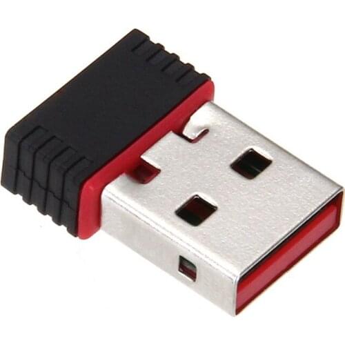 Mini USB Drive Wireless LAN Adapter 802.11 n / g / b Wireless Network Card 150Mbps