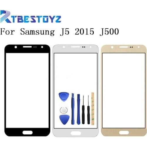 RTBESTOYZ Front Outer Glass Lens Cover For Samsung Galaxy J5 2015 J500 J500F