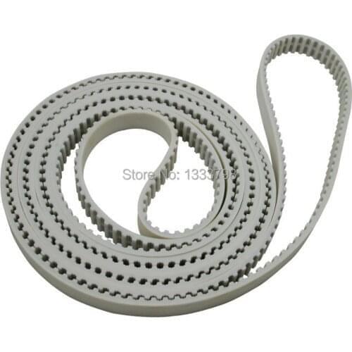 Best quality high precision 30mm width T5 20meters length PU material timing belt with stainless steel cord