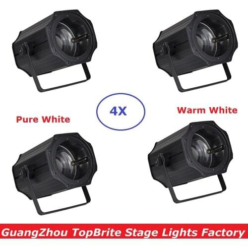 LED Zoom Par 200W Powerful Aluminium Shell Warm / Pure White Wash Strobe Effect Stage Lighting IP20 Dj Lighting Shows Projector