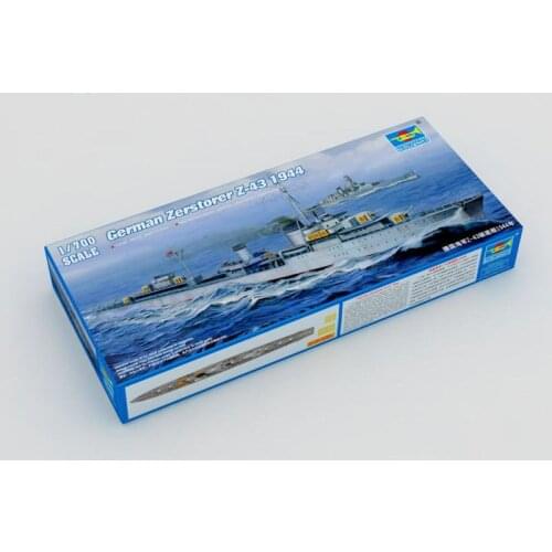 Trumpeter 05789 1/700 German Zerstorer Z-43, 1944 - Scale Model Kit