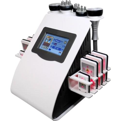Ultrasound Cavitation Machine 6 In 1 Laser Sculptures Body Slimming Equipment Control Thigh Slimming 40k Cavitation Machine