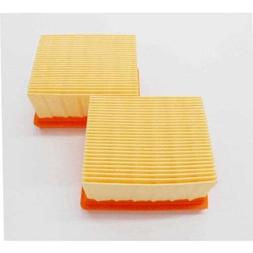 2 X Air filter for Makita DPC 6200 6201 6300 6400 6401 7000 7300 7301 DPC81XX Concrete saw air cleaner elment replacement