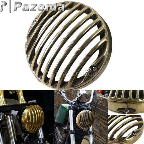 5.75" Motorcycle Headlight Grill Cover Guard For Harley Sportster XL883 2004-2014 XL1200 2004-2014 Touring Trike Models 2009-UP