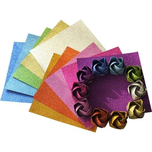 5pcs 2mm thick A4 Gold powder paper glitter paper children DIY handmade materials gold powder card paper 14colors Self-adhesive