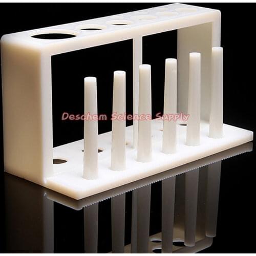 9 HoleS,Lab Plastic Test Tube Rack Holder,Laboratory Support Burette Stands
