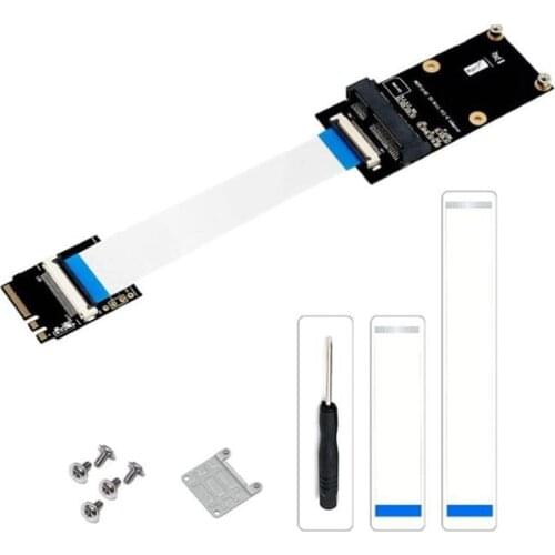 A+E NGFF to Mini PCI-E Adapter Key A-E to Mini PCI Express WiFi M.2 WIFI Adapter for Half and Full Size Network Card